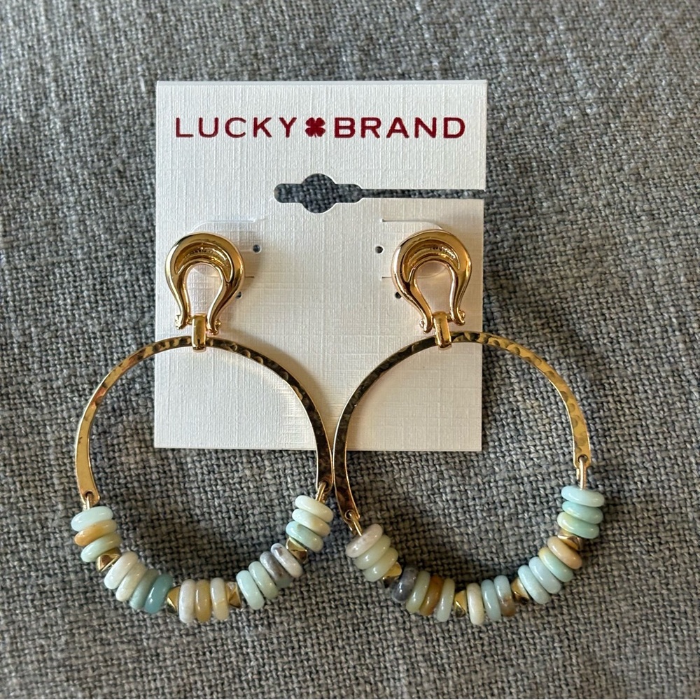 🩵HOST PICK🩵 NWT Lucky Brand Beaded Statement Earrings